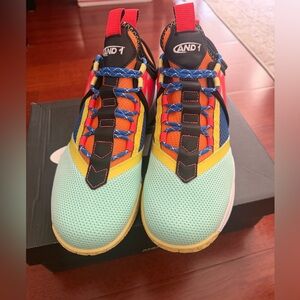 AND1 Mens Multicolor Sneakers Size 8 (Men)